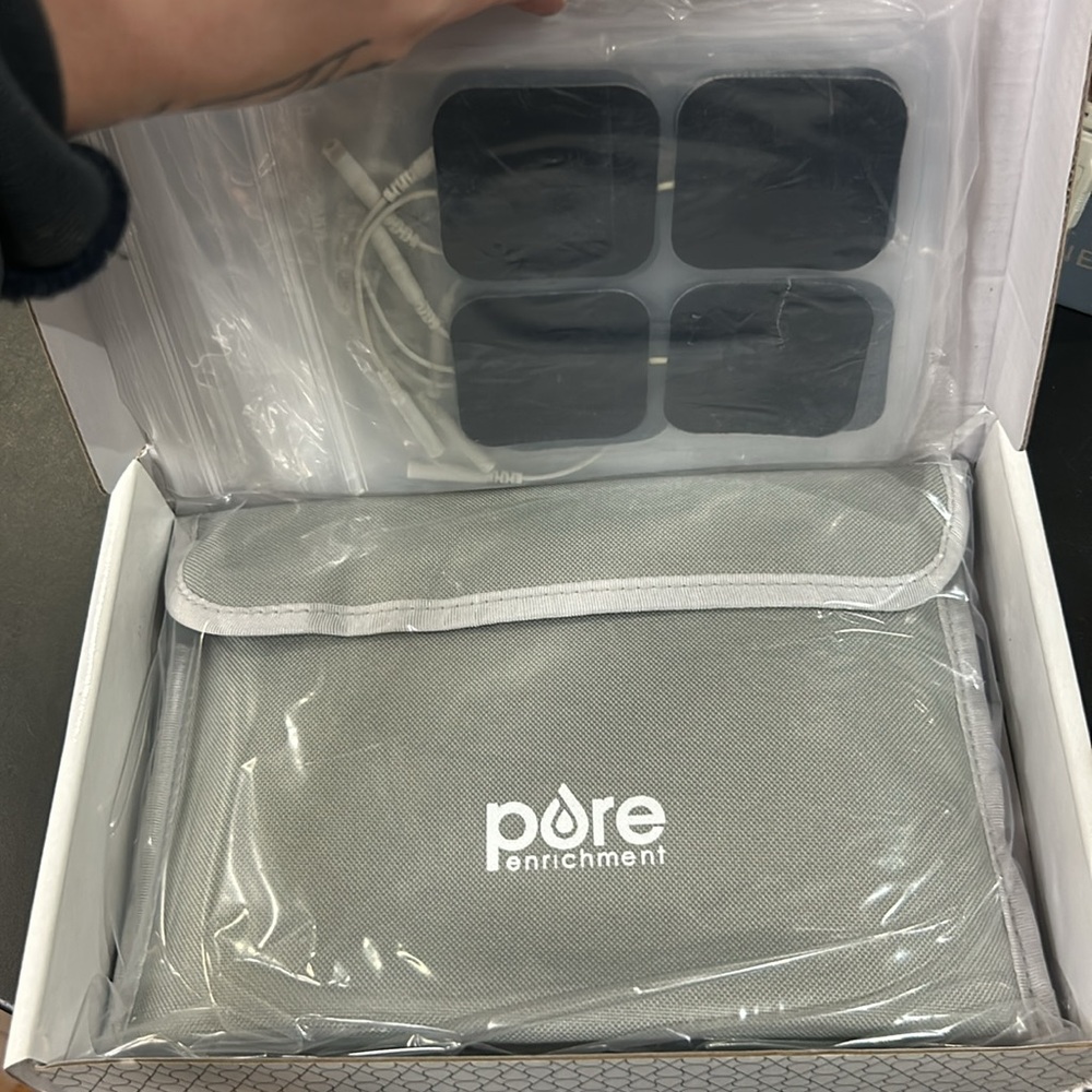 Pure Enrichment Deluxe EMS & TENS Combo Device - Black - Picture 9 of 10